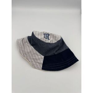 Refried Recycled Mixed Media Blue Patchwork Bucket Hat